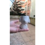Karmaşık Hobi Evi Çocuk Ve Yetişkinlerin İçin Boyanabilir Köpek Figür Kalemlik-Hobi Ürünü (4 Renk Boya-Fırça-Ham Obje)