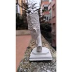 Karmaşık Hobi Evi Hobi Ve Dekoratif Atatürk Büstü - Boyanabilir Ham Obje ( 6 Renk+1 Fırça+Obje Büst)