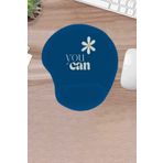 KARMAT Damla, Mavi, You Can, Bilek Destekli, Konforlu, Ergonomik Mousepad, Bilgisayar laptop aksesuarı