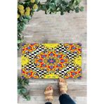 Karmat Kapı Önü Paspası, Limon Temalı, Limoncello Temalı, İtalya Desenleri Paspas, İç Ve Dış Mekan