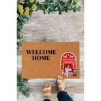 KARMAT Welcome Home, Posta Kutusu, Santa, İç ve Dış Kapı Önü Paspası Bej-45 x 70