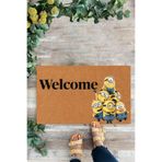 KARMAT Welcome, Karikatür Desenli Iç Ve Dış Kapı Önü Paspası sarı-45 x 70