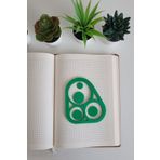 Karmelom Studio 3 Bölmeli Spirograf Cetvel Set