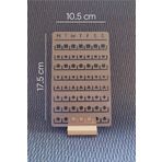 Karmelom Studio Bullet Journal Hafta Planı ve Görevler İçin Şablon Cetvel - Ajanda & Defter Düzenleme Aracı