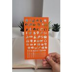 Karmelom Studio Bullet Journal Montessori Listeleme ve Günlük Yaşam Simgeleri Şablon Cetvel