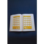 Karmelom Studio Bullet Journal Takvim 2'li Şablon Cetvel Set - Haftalık & Aylık Planlama Cetveli