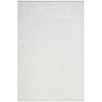 Karmen Halı Elegance Eg005A Beyaz Halı Sedef Detaylı Modern Viskon Doğal Iplik Bambu Halı Tozu Az Salon Halısı,116 X 180