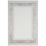 Karmen Halı Elegance Eg006A Gri Halı Gold Detaylı Viskon Doğal Iplik Bambu Halı Tozu Az Salon Halısı Yatak Odası,97 X 300