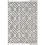 Karmen Halı Loop Lp024G Gri Halı Dekoratif Sisal Yumuşak Bukleli Tozsuz Salon Halısı Yatak Odası Iskandinav,80 X 150