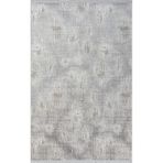 Karmen Halı Lotus 8557 Açık Gri Halı Gri Detaylı Modern Ince Akrilik Tozuaz Salon Halısı Yatak Odası Koridor,150 X 230
