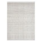 Karmen Halı Lotus 8575 Gri Halı İskandinav Desenli Modern İnce Akrilik Tozuaz Salon Halısı Yatak Odası Koridor,200 X 290