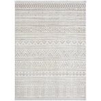 Karmen Halı Lotus 8575 Gri Halı Iskandinav Desenli Modern İnce Akrilik Tozuaz Salon Halısı Yatak Odası Koridor