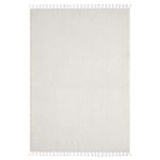 Karmen Halı Wool Wl005A Beyaz Halı Sisal Bukle Dekoratif Tozsuz Salon Halısı Yatak Odası Koridor,160 X 230