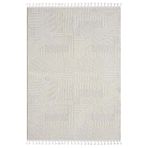 Karmen Halı Wool Wl008A Bej Halı Sisal Bukle Dekoratif Kabartmalı Halı Tozsuz Salon Halısı Koridor,80 X 300