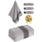 Karna Home %100 Cotton Saç Havlusu Maura 70X140 cm - 70 x 140 cm - Kahve