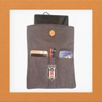 Karne Hediyesi Beşiktaş Logolu Kitap Kılıfı, Kitap Çantası, Askılı Kitap Çantası, Askılı Kitap Kılıfı, E-Book kılıfı, E-Book Çantası, Tablet Kılıfı, Tablet Çantası, Book Sleeve
