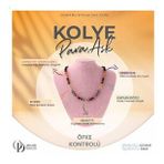 Karnelyan Turuncu Akik, Sitrin, Kaplan Gözü, Obsidyen, Hematit Kolye 6 mm, M452