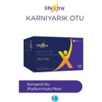 Karnıyarık Otu 750 mg 120 Bitkisel Kapsül Psyllium Husk - Aromasız