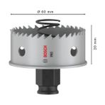 Karokstore 1 x Pro Sheet Metal Power Plus Delikli Testere (Paslanmaz Çelik Levhalar, Çelik Levhalar, Ø 60 Mm, Profesyonel Aksesuar Döner Matkap/sürücü)
