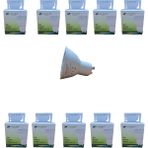 Karokstore 10 Adet 5W 4000K GU10 Duy 38° Gün Işığı LED Spot Ampul Uzlıght