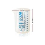 Karokstore 1000ML Ölçü Kabı Beher Mavi Skala - standart