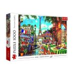 Karokstore 10622 Paris Sabahı 1000 Parça, Üstün Kalite, Yetişkinler ve 12 Yaş Üstü Çocuklar Için Yapboz