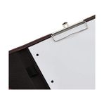Karokstore 2k 412-4 Sekreter Notluğu A4 Sekreterlik Dosyası Deri Kapaklı Sekreter Tablası, Bordo - Standart