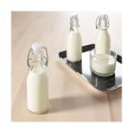 Karokstore 3 Adet Cam-Vakumlu Su Şişesi 15 cl Sos-Yağ Şişesi - standart
