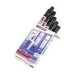 Karokstore 3000 Permanent Markör Siyahı - 10 Kalem - 1,5-3 mm Yuvarlak Uç - Standart