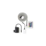 Karokstore 5 Metre Rgb LED Şerit Işık Seti – Uzaktan Kumandalı, Adaptör ve Kontrol Ünitesi Dahil, Renk Değiştiren Esnek Işık Bandı, Tv, Masa, Oda Dekorasyonu Için