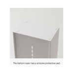 Karokstore 5603 Tower Makyaj Saklama Kabı, Beyaz, Abs Reçine/silikon, Minimalist Tasarım - standart