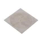 Karokstore 5607328 Yalıtımlı Duş Kanalı, Yandan Çıkışlı, 15X15 Cm, Dk 700 Kapak, Mat Krom