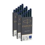 Karokstore 6x 1950384 Quink Dolma Kalem Için Yedek Kartuş, Uzun Kartuşlar, 6 x 5'li Paket, Mavi Mürekkep (= 30 Kartuş) - Standart