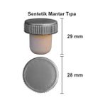 Karokstore 750 ml Yeşil Şarap Şişesi Sentetik Mantar Tıpalı ve Kapüşonlu Boş Çukur Cam Şişe 2 Adet