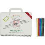Karokstore Akademi Çocuk Mat Mini Set Kalemli, 6'lı