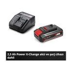 Karokstore Akülü Darbeli Vidalama Te-Cd 18/44 Li-I (1x2.5 Ah) Power X- (18 V, 44 Nm, Darbeli Delme, 13 mm Metal Mandren, 2 Hız, 2.5 Ah Akü ve Şarj Cihazı)