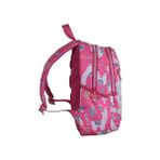 Karokstore Anaokul Sırt Çantası Kız Ortopedik Astarlı Su Geçirmez 5 6 7 Yaş Lama Pembe - Standart