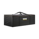 Karokstore Bahçe Mobilya Yastığı, Minderi Saklama Çantası Büyük Boy Hurç, Yatak, Yorgan, Yastık Organizer, Düzenleyici, Depolama Hurcu, Çantası, Büyük Battal Boy - 725 Lt Siyah