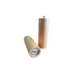 Karokstore Bambu Ahşap Gövdeli Tuz Karabiber Değirmeni Baharat Öğütücüsü 16 cm - 2 Adet - 377