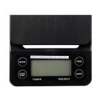 Karokstore Bethjıam Hassas Kahve Tartısı, Mutfak Tartısı - Hassaslık: 0.1 Gr. / Max: 3 kg - Zamanlayıcılı Dijital Tartı, Terazi, Çok Renkli