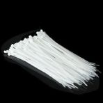Karokstore Beyaz 20CM Kablo Bağı Plastik Cırt Kelepçe TOPLAYICI-100 Adet - standart