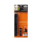 Karokstore C 1043 Diecast Anahtarsız Sürgülü Kapı Kolu Seti 1 Inç Ila 1-1/8 Inç Kalın Sürgülü Cam Kapılar, Siyah (Tekli Paket) - standart