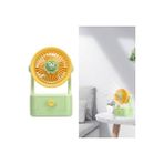 Karokstore Çekmeceli Mini Masaüstü Fan Vantilatör