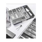 Karokstore Çift Taraflı Ayarlanabilir Organizer Çekmece Içi Kaşıklık Uzayabilen Çatal Bıçaklık Düzenleyici - standart