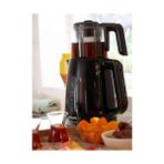 Karokstore Daily Çay Makinesi - Otomatik Tutma, 1.9l Su Isıtıcısı, 0.9l Cam Demlik, Hızlı Kaynatma 1700W, Kireç Filtresi, Kolay Dökme Için Kablosuz Taban (HD7301/00)