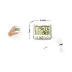 Karokstore DC103 Iç Dış Max-Min Prob Termometre Nem Ölçer