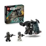 Karokstore Death Trooper ve Night Trooper Savaş Paketi 75412-6 Yaş ve Üzeri Kız ve Erkek Çocuklar Için 4 Minifigür Içeren Yaratıcı Oyuncak Yapım Seti, Doğum Günü Hediyesi Fikri (119 Parça) - standart