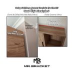 Karokstore Deprem Güvenliği Dolap Sabitleme Aparatı Seti 16X52X100MM - Mobilya Eşya Duvara Sabitleyici L Demiri - standart