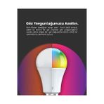 Karokstore Fonri Akıllı Priz ve LED Ampül Seti, Wi-Fi ile Uzaktan Kontrol, Anlık Enerji Tüketim Takibi, Zamanlayıcı