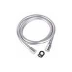 Karokstore Gümüş Renk Banyo Batarya Pvc Duş Hortumu